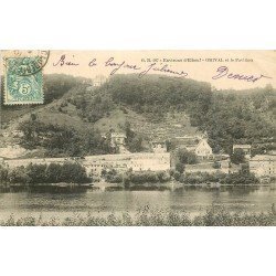 carte postale ancienne 76 ORIVAL. Le Pavillon