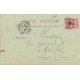 carte postale ancienne 76 ORIVAL. Le Gravier Route d'Oissel 1902