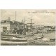 carte postale ancienne 06 CANNES. Le Port et Mont Chevalier 1906