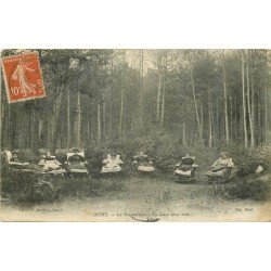 carte postale ancienne 76 OISSEL. Sanatorium la Cure sous Bois 1915