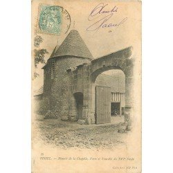 carte postale ancienne 76 OISSEL. Manoir de la Chapelle 1906