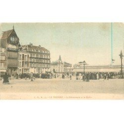 carte postale ancienne 76 LE TREPORT. Poissonnerie et Casino