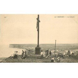 carte postale ancienne 76 LE TREPORT. Le Calvaire n° 170