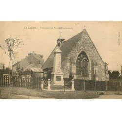 carte postale ancienne 76 LE TREPORT. Monument des Anciens Combattants