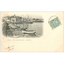 carte postale ancienne 06 CANNES. Port 1903