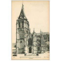 carte postale ancienne 76 ARQUES-LA-BATAILLE. Eglise 185