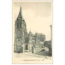 carte postale ancienne 76 ARQUES-LA-BATAILLE. Eglise 6