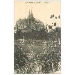 carte postale ancienne 76 ARQUES-LA-BATAILLE. Eglise 772