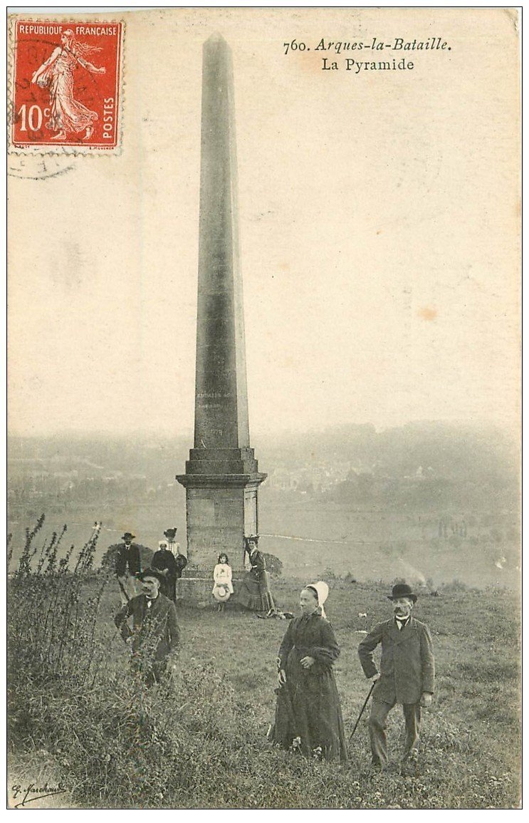 76 ARQUES-LA-BATAILLE. La Pyramide 1909