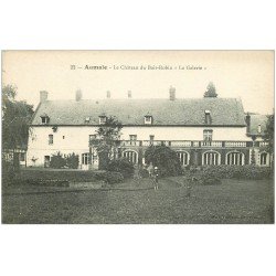 carte postale ancienne 76 AUMALE. Château du Bois-Robin La Galerie cycliste