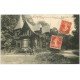carte postale ancienne 76 BERTREVILLE. Chalet Normand 1911