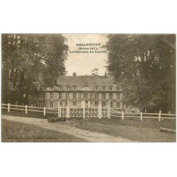 carte postale ancienne 76 BEZANCOURT. Château du Landel 1920