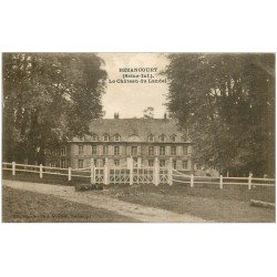 carte postale ancienne 76 BEZANCOURT. Château du Landel 1920