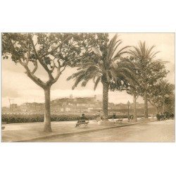 carte postale ancienne 06 CANNES. Promenade de la Croisette 1085 LL.