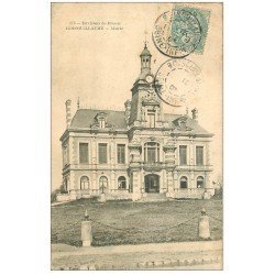 carte postale ancienne 76 BOIS-GUILLAUME. Mairie 1905