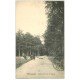 carte postale ancienne 76 BONSECOURS. Entrée du Bois de Sapins. Timbre Belge 1913