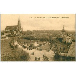 carte postale ancienne 76 BONSECOURS. Monument Jeanne d'Arc et Plateau 620