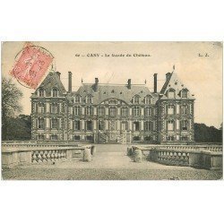 carte postale ancienne 76 CANY. Château par Mansart 1905