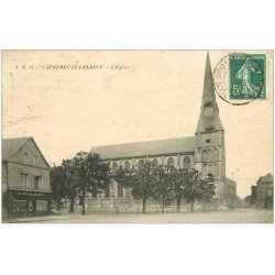 carte postale ancienne 76 CAUDEBEC-EN-CAUX. L'Eglise 1910