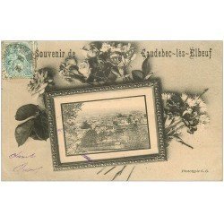 carte postale ancienne 76 CAUDEBEC-LES-ELBEUF 1906