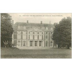 carte postale ancienne 76 CHATEAU DE BELLEFOSSE