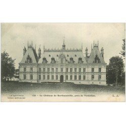 carte postale ancienne 76 CHATEAU DE BERTHEAUVILLE vers 1900