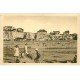 carte postale ancienne 76 CRIEL-SUR-MER. Jeux sur sable. Dimensions spéciales...