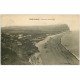 carte postale ancienne 76 CRIEL-SUR-MER. La Plage 1925