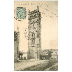 carte postale ancienne 76 DARNETAL. Tour de Carville 1904