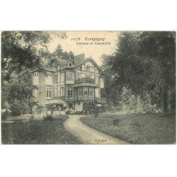 carte postale ancienne 76 ECREPIGNY. Domaine de Vassonville 1908