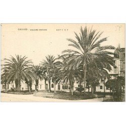 carte postale ancienne 06 CANNES. Square Mérimé