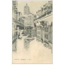 carte postale ancienne 76 ELBEUF. La Rigole animation