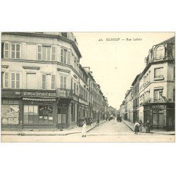carte postale ancienne 76 ELBEUF. Rue Lefort