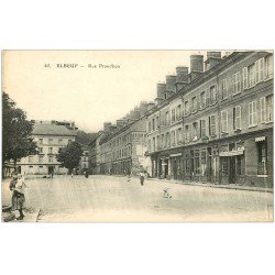 carte postale ancienne 76 ELBEUF. Rue Proudhon