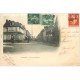 carte postale ancienne 76 ENVERMEU. Rue de Douvrend 1908 Café de la Poste