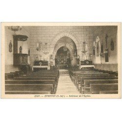 carte postale ancienne 76 EPRETOT. Eglise