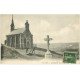 carte postale ancienne 76 EU. Calvaire Chapelle Saint-Laurent 1911