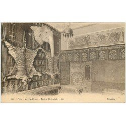 carte postale ancienne 76 EU. Château Comte de Paris Salon Oriental