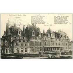 carte postale ancienne 76 EU. Château et chanson