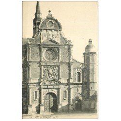 carte postale ancienne 76 EU. Collégiale