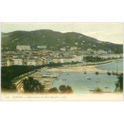 carte postale ancienne 06 CANNES. Vue du Mont Chevalier LL. 527