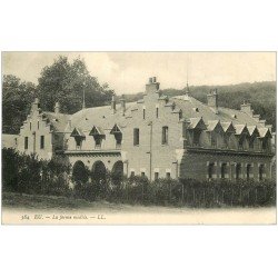 carte postale ancienne 76 EU. Ferme modèle Parc 1918