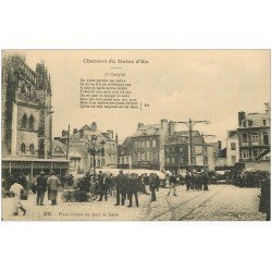 carte postale ancienne 76 EU. Foire Place Carnot