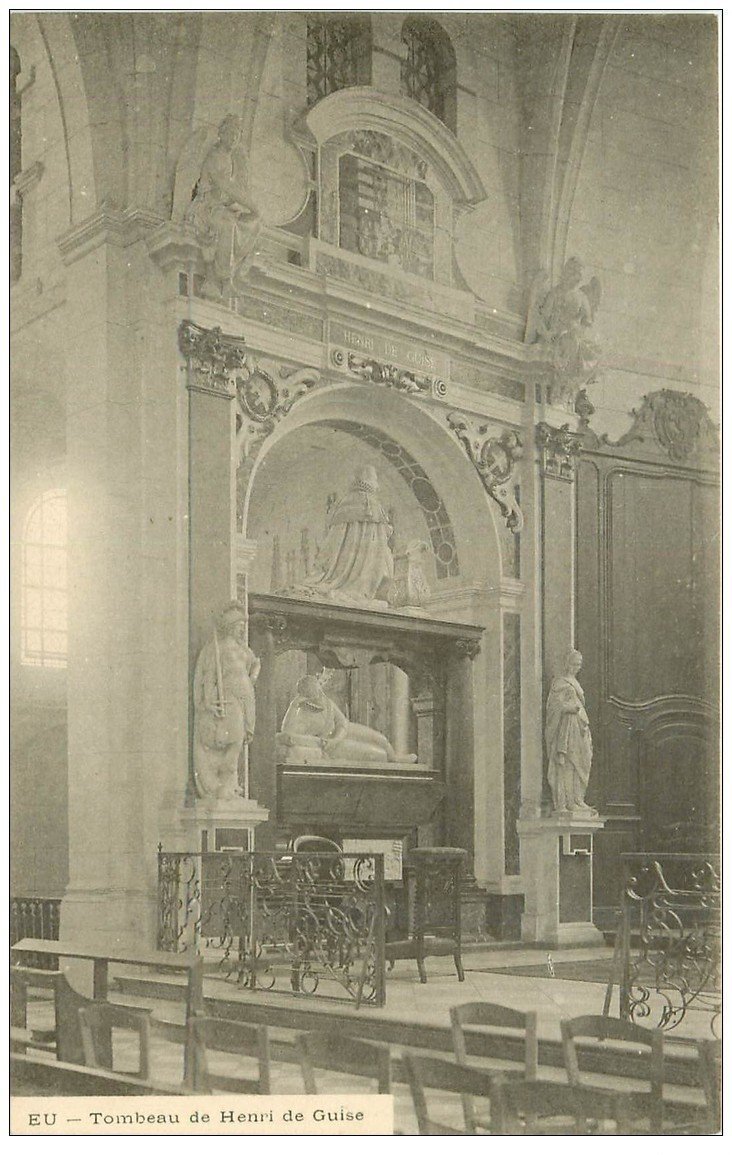 carte postale ancienne 76 EU. Tombeau Henri de Guise