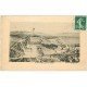 carte postale ancienne 76 EU. Vue prise en Ballon 1912. Papier velin découpe à la ficelle
