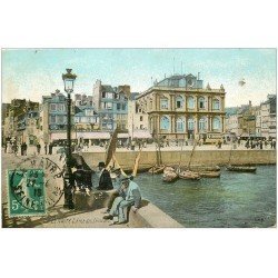 carte postale ancienne 76 LE HAVRE. Anse des Pêcheurs 1916