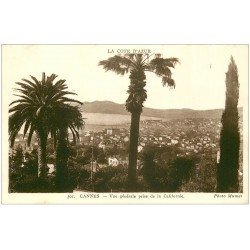 carte postale ancienne 06 CANNES. Vue prise de la Californie 301