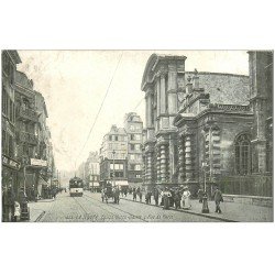 carte postale ancienne 76 LE HAVRE. Eglise Notre-Dame Rue de Paris 1908