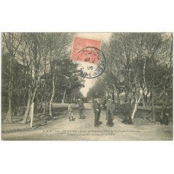 carte postale ancienne 76 LE HAVRE. Forêt de Montjeon 1906