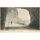 carte postale ancienne 06 CAP ROUX. Tunnel route de Nice à Monaco